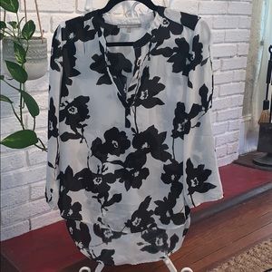 Pretty flower blouse